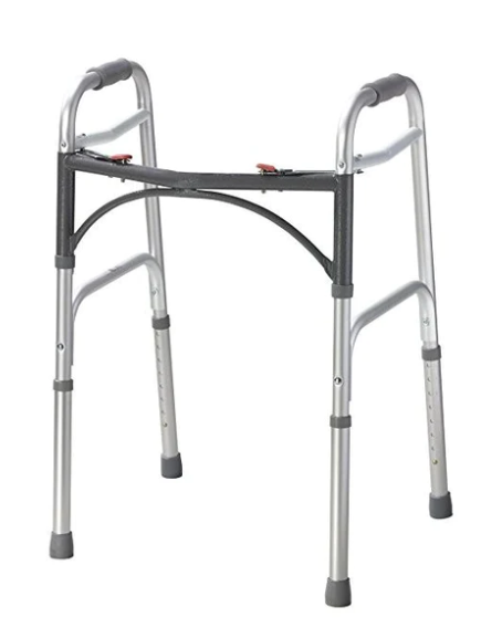 drive oversized two button folding walker