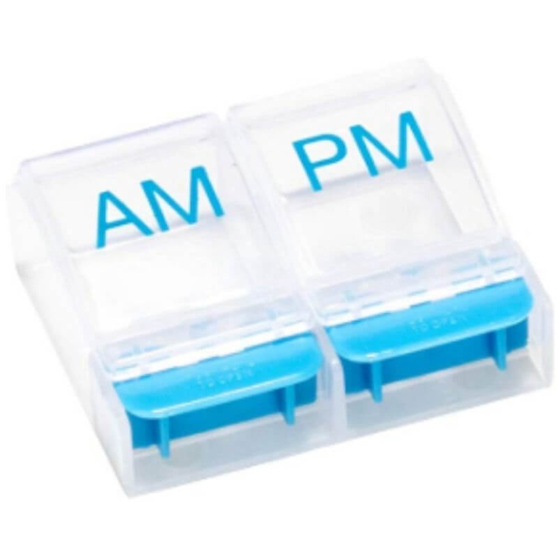 Ezy Dose Push Button 1 Day Am/Pm Pill Reminder # 67579 - 1 Ea, 2 Pack