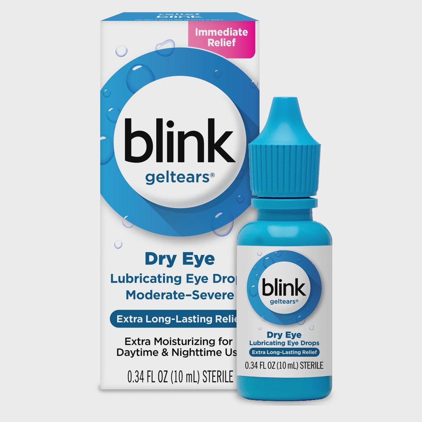 Blink Tears Eye Lubricant Eye Drops - 0.34 fl oz