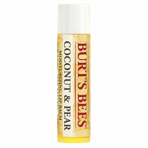 Burt's Bees Lip Balm Coconut and Pear Moisturizing Lip Balm -- 1 Lip Balm