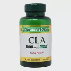 Natures Bounty Tonalin CLA, 1000 mg, Rapid Release Softgels - 50 softgels