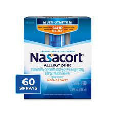 Nasacort Allergy 24 Hour 60 Sprays, 0.37 oz
