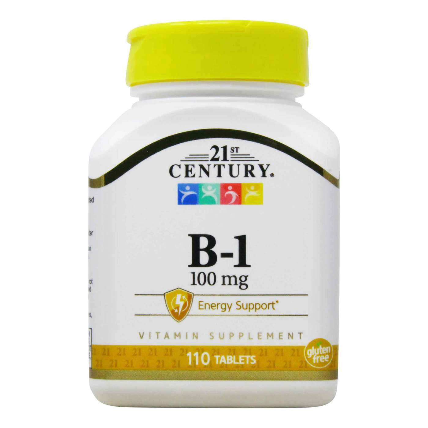 21st Century Vitamin B1 100mg Supplement Energy Health Support Tablets 110ct