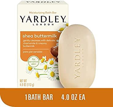Yardley London Shea Buttermilk Moisturizing Bath Soap 4.25 oz