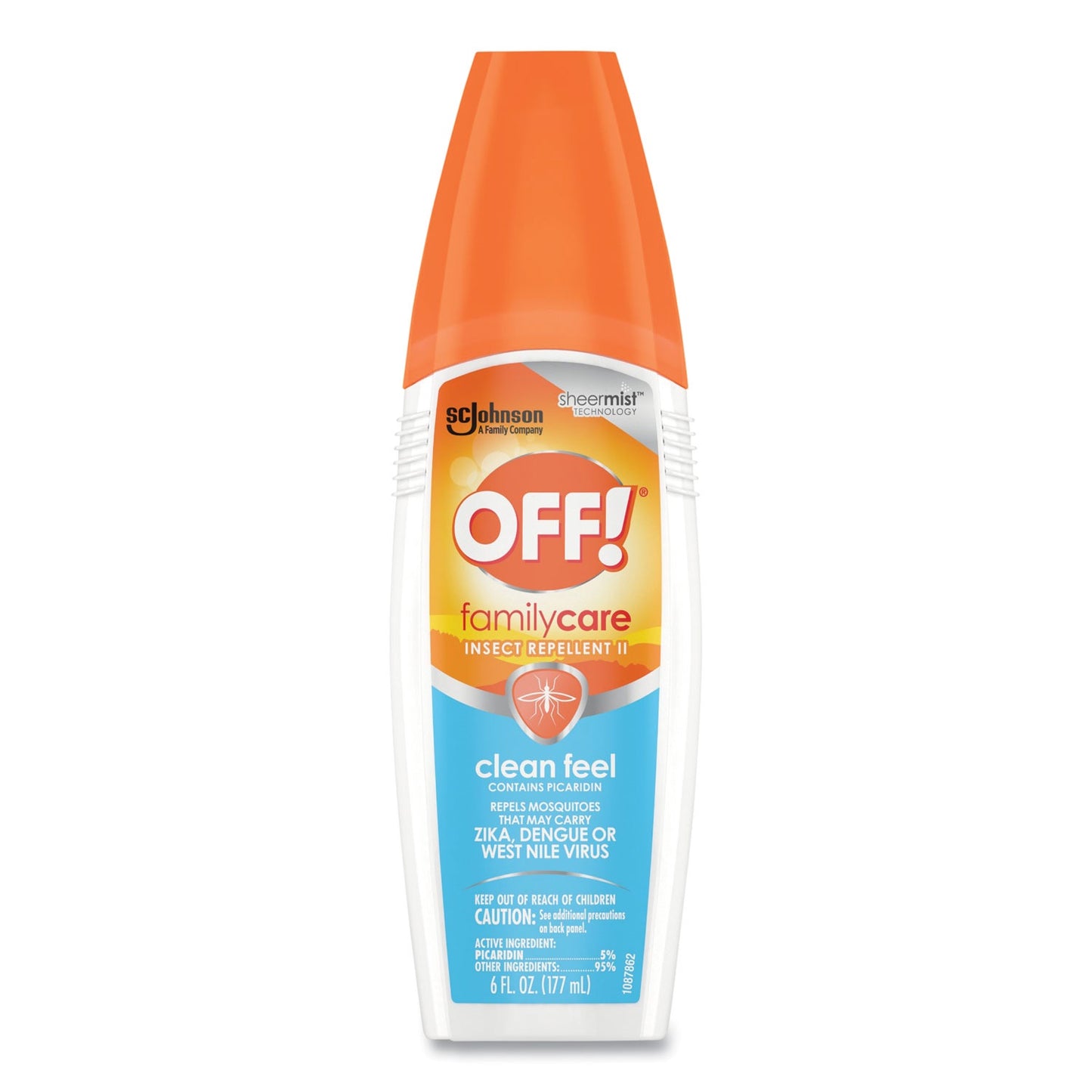 Off! Skintastic Family Care Insect Repellent Spray - 6 fl oz bottle