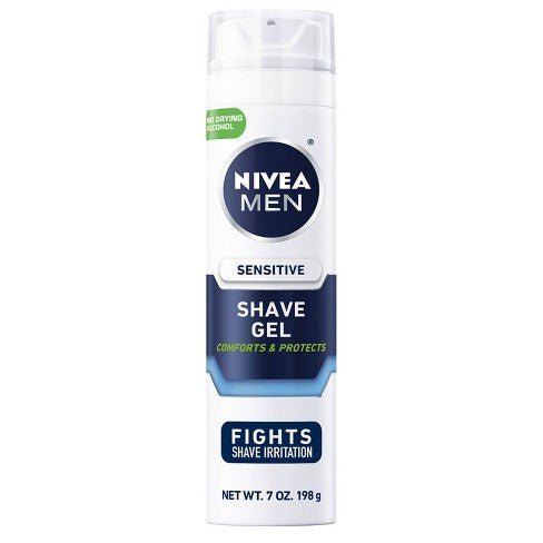 Nivea Men Sensitive Skin Shaving Gel With Vitamin E - 7oz