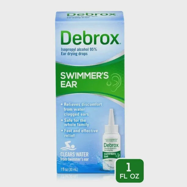 Debrox Ear Drying Drops, Swimmer's Ear, Clears Water - 1 fl oz