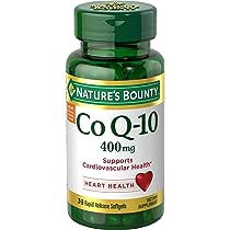 Nature's Bounty Heart Health Co Q10 Rapid Release Softgels, 400 mg, 39 Ct