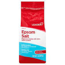 LEADER EPSOM SALT454G/1LB