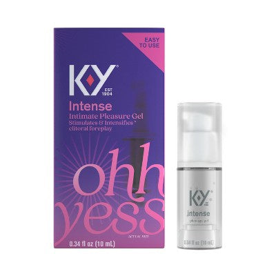 K-y Intense Pleasure Gel Stimulates & Intensifies - 0.34oz