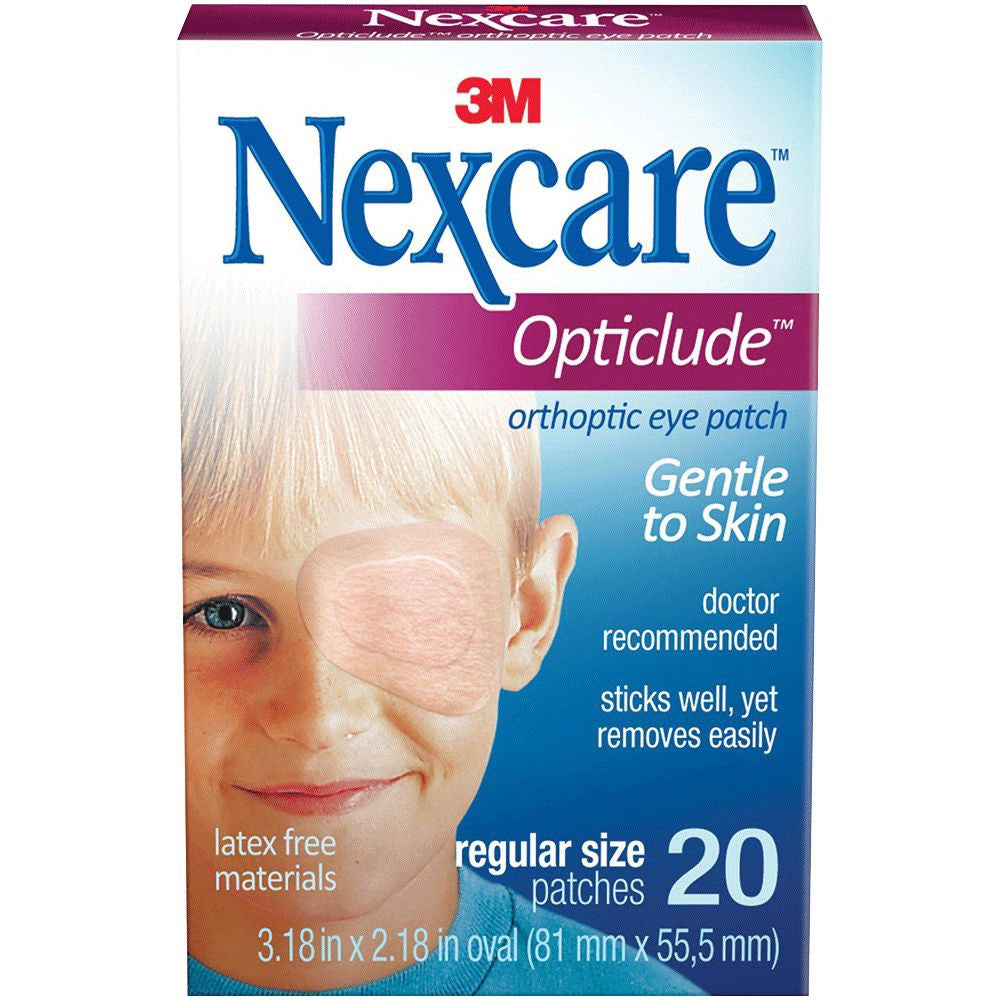 Nexcare Opticlude Eye Patch Regular 20 Ct