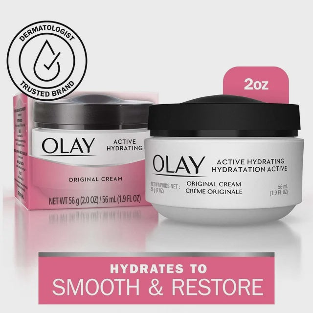 Olay Active Hydrating Original Cream - 1.9 fl oz jar