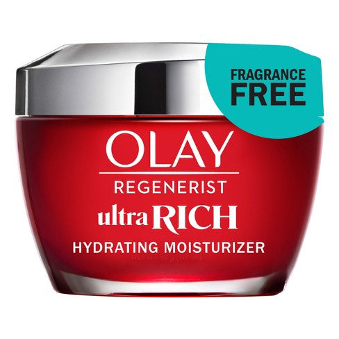 Olay Regenerist Ultra Rich Face Moisturizer For Dry Skin Fragrance-free - 1.7oz