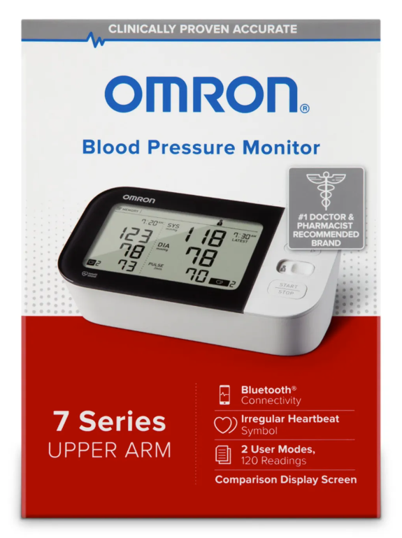 OMRON BLOOD PRESSURE MONITOR AUTOMATIC 7 SERIES UPPER ARM