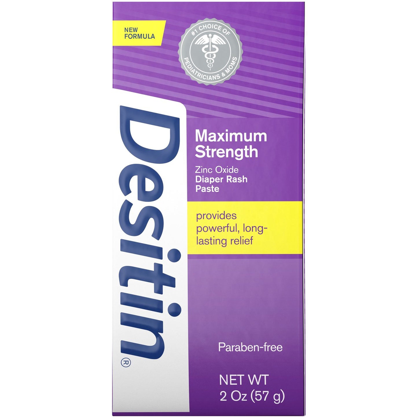 Desitin Maximum Strength Baby Diaper Rash Cream with Zinc Oxide - 2oz