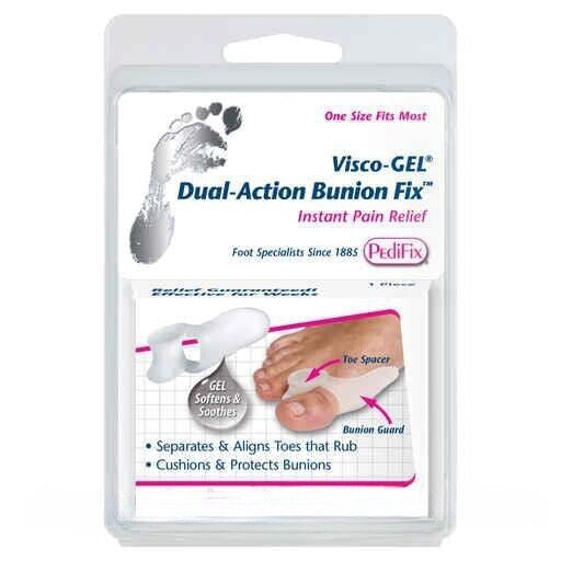 VISCO-GEL DUAL-ACTION BUNION FIX ONE SIZE FITS MOST