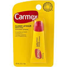 Carmex Medicated Classic Lip Balm Tubes, .35 oz