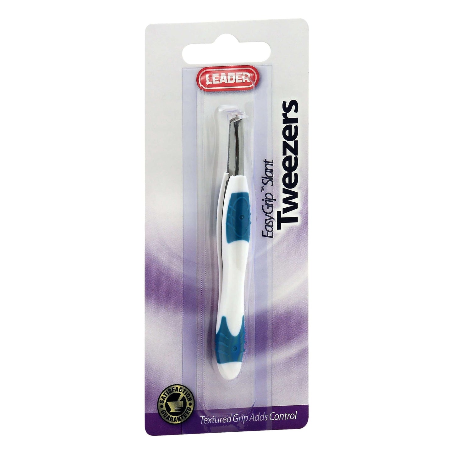 LEADER(TM) TWEEZERS SLANT TIP EASY GRIP