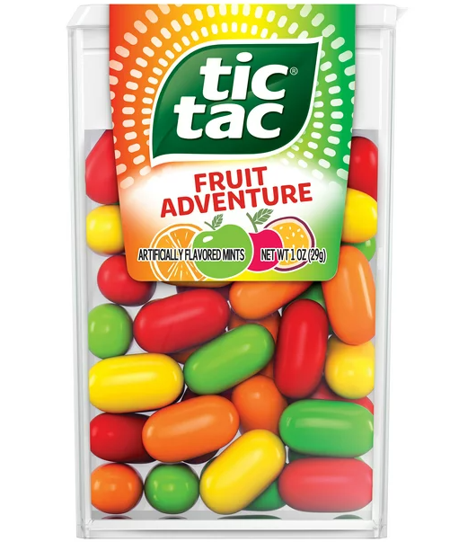 Tic Tac Mints - Fruit Adventure 1 OZ
