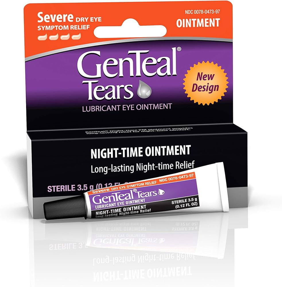 Genteal Tears Night-Time Ointment, 3.5g, 0.12 OZ
