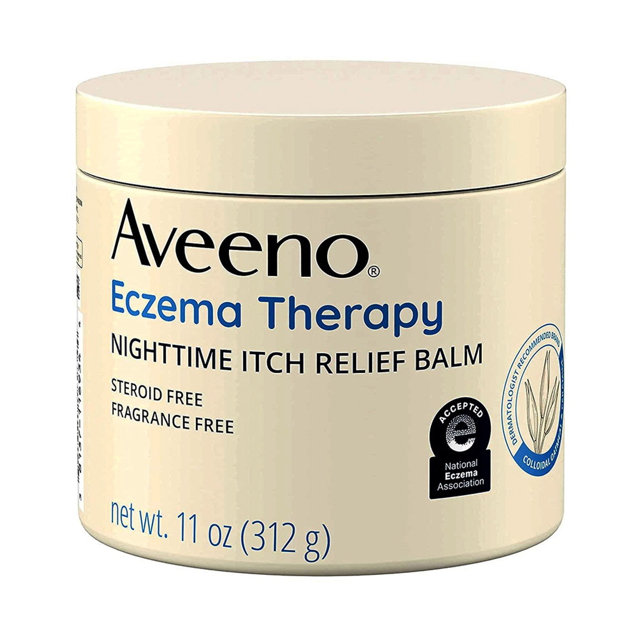 Aveeno Eczema Therapy Nighttime Itch Relief Balm, 11 Oz