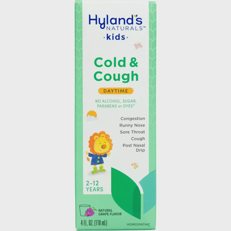 Hyland's 4 Kids Cold & Cough Daytime Syrup - Grape - 4 fl oz