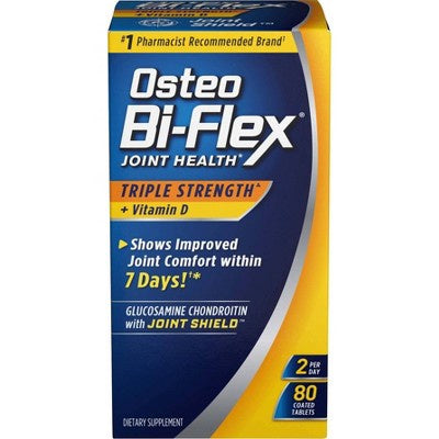 Osteo Bi-Flex Joint Health, Triple Strength, Coated Tablets,80ea