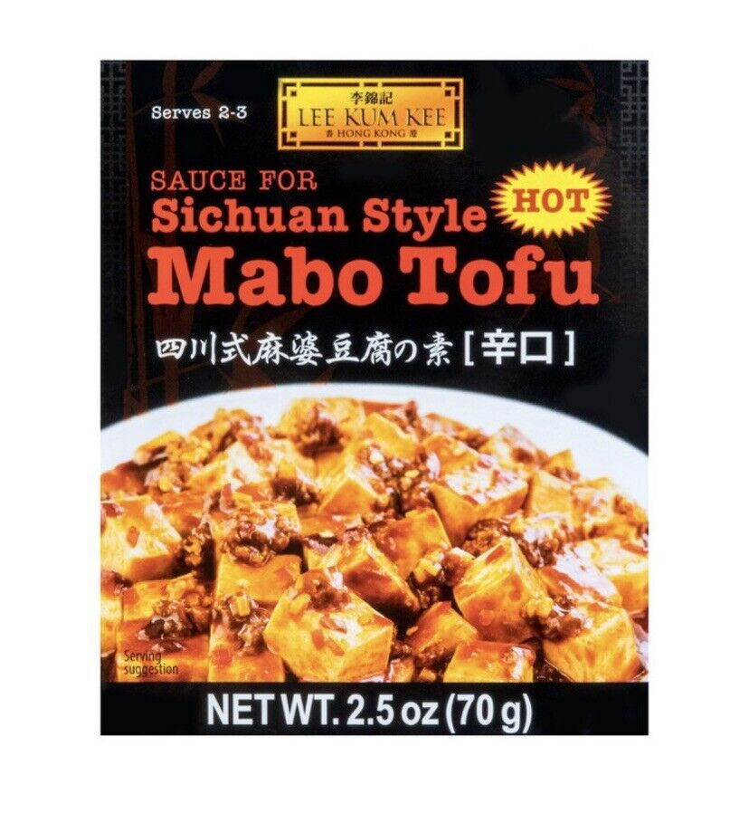 LEE KUM KEE SAUCE FOR SICHUAN STYLE HOT MABO TOFU 2.5OZ