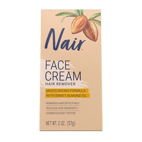 Nair Facial Hair Remover Cream - 2 Oz
