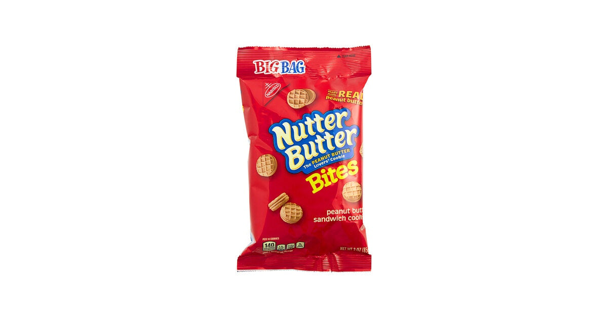 Nutter Butter Bites Peanut Butter Sandwich Cookies- 3 oz