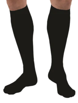 MODERATE COMPRESSION 15-20 MMHG BLACK MEDIUM 1669