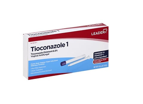 Leader Tioconazole 1 Vaginal Anti-Fungal 6.5% 4.6GM