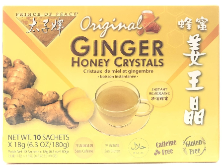 PRINCE OF PEACE ORIGINAL GINGER HONEY CRYSTALS 6.3OZ