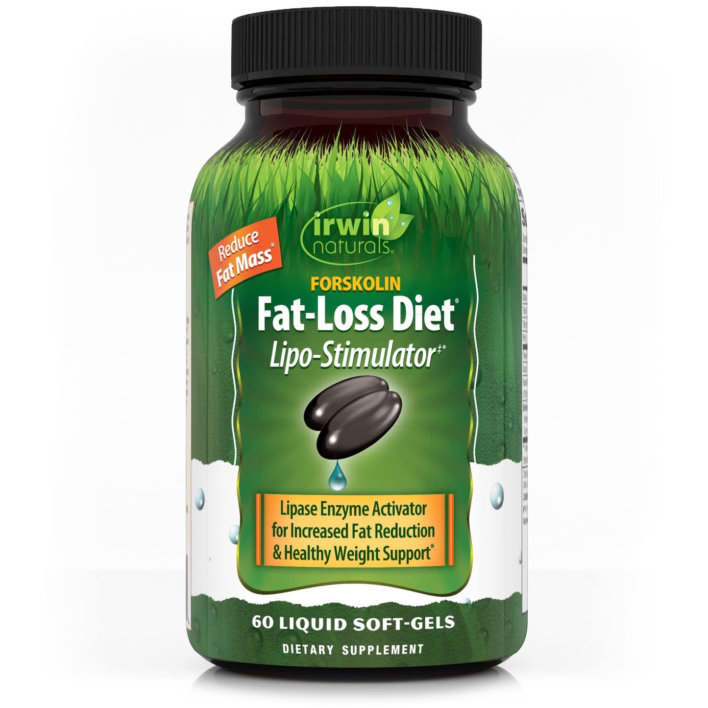 Irwin Naturals Fat-Loss Diet, Forskolin, Liquid Soft-Gels - 60 soft-gels