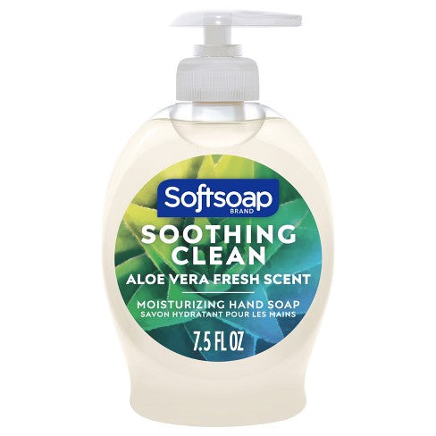 Softsoap Moisturizing Liquid Hand Soap Pump - Soothing Aloe Vera - 7.5 Fl Oz