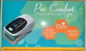 HOME AID PRO COMFORT PULSE OXIMETER