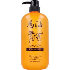 Jun Cosmetic Horse Oil Shampoo for Damaged Hair 1000ml