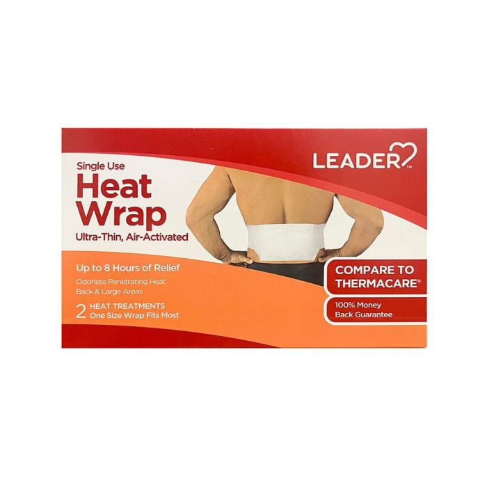 Leader Heat Wrap Ultra Thin, Air Activated, 2ct
