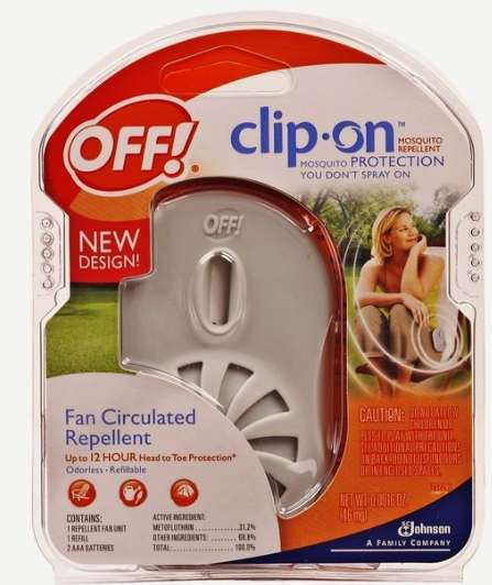 OFF! CLIP ON MOSQUITO REPELLANT