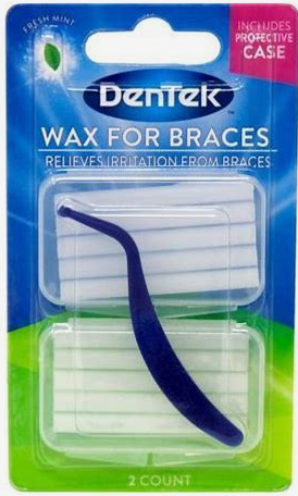 Dentek Wax For Braces 1 Each