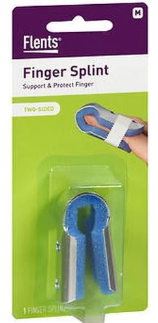 Flents Insty, Splint Brand Support & Protect Finger, Medium, Two-Sided 支持和保護手指, 中號