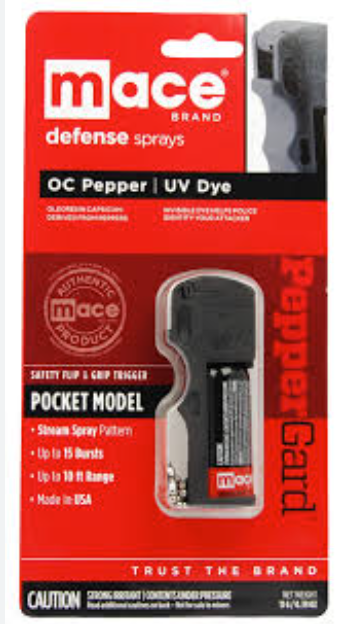 MACE Brand Defense Spray 11g BLACK (Pocket Size)