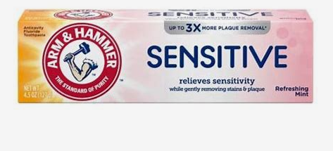 Arm & Hammer Sensitive Teeth & Gums Toothpaste 4.5 Oz