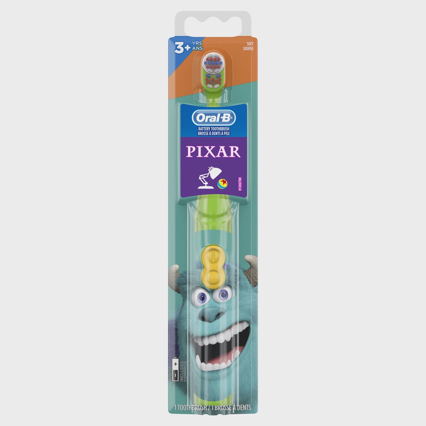 ORAL-B Pixar Kids Battery Toothbrush 1CT