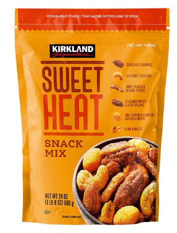 KIRKLAND SWEET HEAT SNACK MIX 24OZ