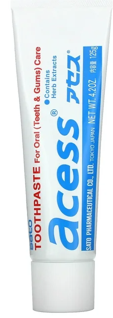 Acess, Toothpaste for Oral Care, 4.2 oz (125 g), Sato