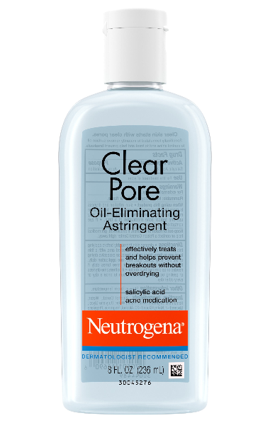 NEUTROGENA CLEAR PORE OIL-ELIMINATING ASTRINGENT 8OZ