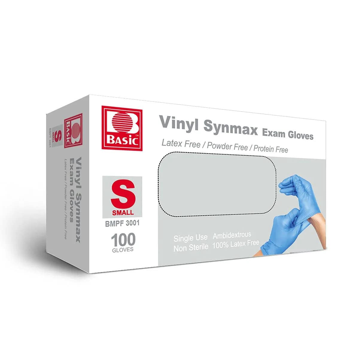 BASiC 3001 SYNMAX GLOVES (S) 100/box