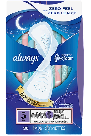 ALWAYS INFINITY FX FM X/HV SZ5 3X30
