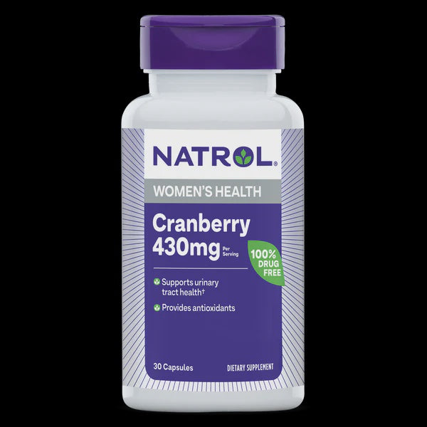 NATROL WOMEN'S HEALTH Cranberry 430 mg 30 capsules